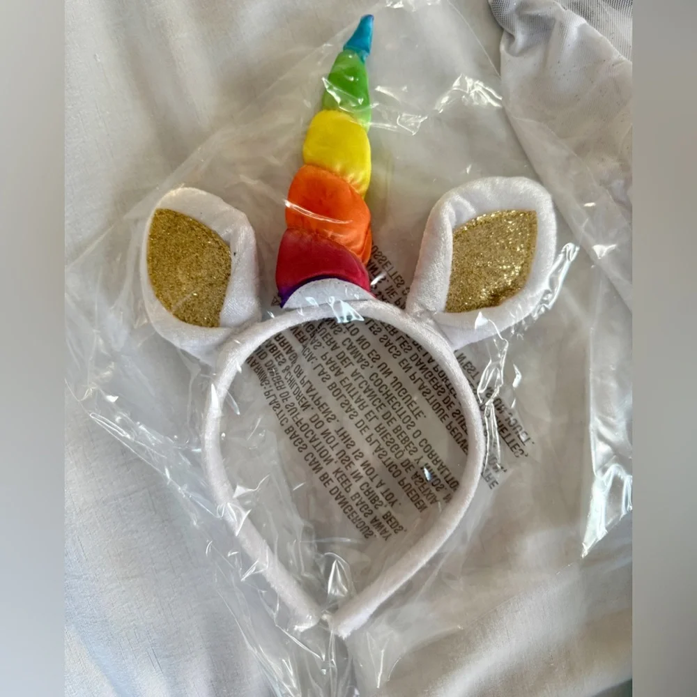 Mystical Unicorn Dress Up Halloween Child Costume Girls Size Medium Ages 12-14
